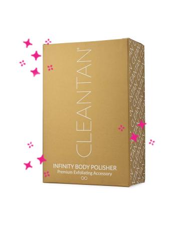 CLEANTAN Infinity Body Polisher | Exfoliating Shower Accessory for Luxury Skincare | Preps Skin for Sunless Tanning | Helps Remove Self-Tanner | Chocolate Scent - Buy Online on GoSupps.com