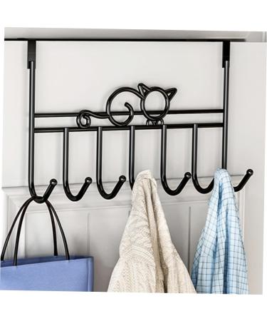 ABOOFAN 7 Door Hook Coat Hangers Hat Hangers Rustic Decor Over Door Organizer Hanging Office Storage Rack - Buy Online on GoSupps.com