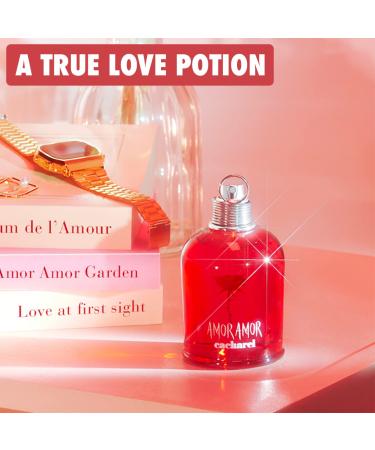 Cacharel Amor Amor Eau de Toilette Spray for Women - Blackcurrant, Lily of the Valley, Vanilla - 3.4 Fl Oz - Buy Online on GoSupps.com