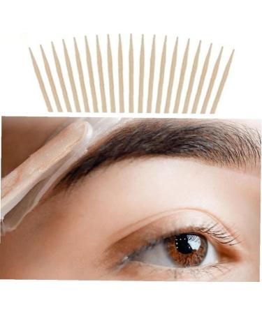 Buy Liper Eyebrows Wax Sticks - 200 Pcs Wood Applicators for Hair Removal & Tattooing | Best Quality Spatulas - Buy Online on GoSupps.com
