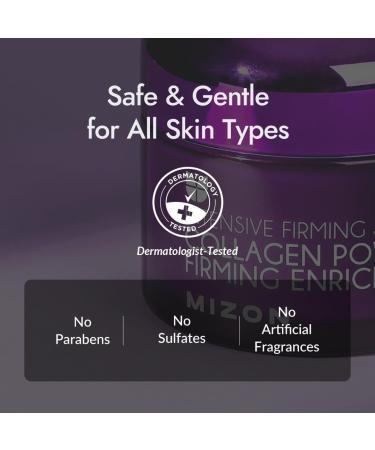  Mizon Collagen Power Firming Enriched Cream Korean skincare wrinkle care firm skin anti aging marine collagen - Buy Online on GoSupps.com