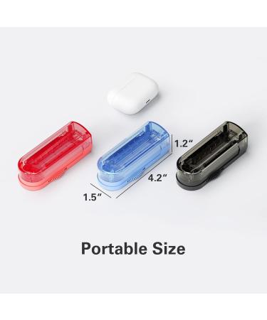 ONE PIX Pill Cutter Splitter Effortlessly Cut Tiny & Large Pills Stainless Steel Blade Ideal for International Shipping - Buy Online on GoSupps.com