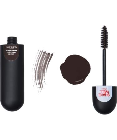 VOLT Grooming Instant Beard Color - Burnt Umber (Deep Dark Brown) - Smudge & Water Resistant Brush-On Color for Beard, Mustache, Eyebrows - 14 ml - Buy Online on GoSupps.com