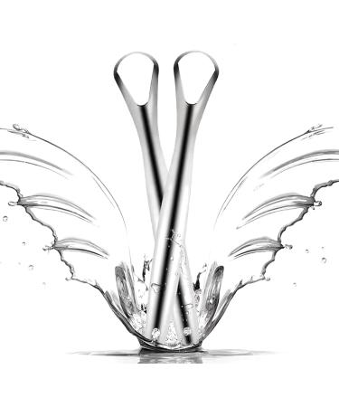 2 Copper Tongue Scrapers - Best for Fresh Breath & Lip Care | Suitable for Everyone (Trumpet) - Buy Online on GoSupps.com