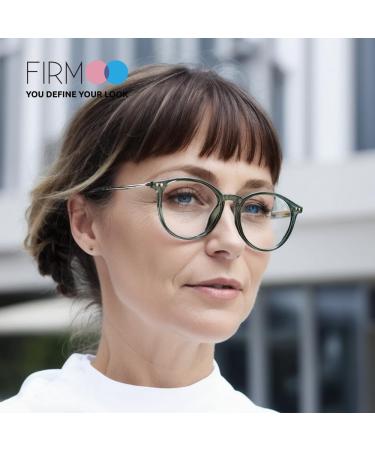 Shop Firmoo 1.75x Blue Light Filter Reading Glasses - Anti-UV & Anti-Blue Light Glasses for Men & Women - Green - Perfect for Screens & Gaming - Buy Online on GoSupps.com