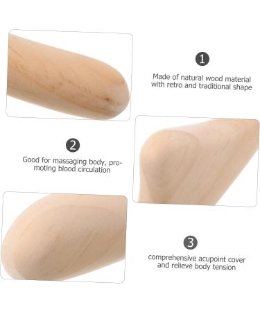 Buy Healeved Wooden Manual Body Massager Tools | Home Massage Devices & Rolling Rods for Relaxation - Buy Online on GoSupps.com