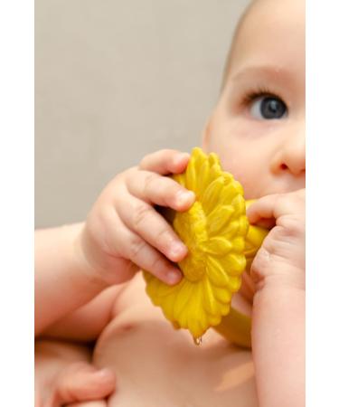 Bite Ring Yellow Flower - Naturz | Unique Eco-Friendly Jewelry for International Shipping - Buy Online on GoSupps.com