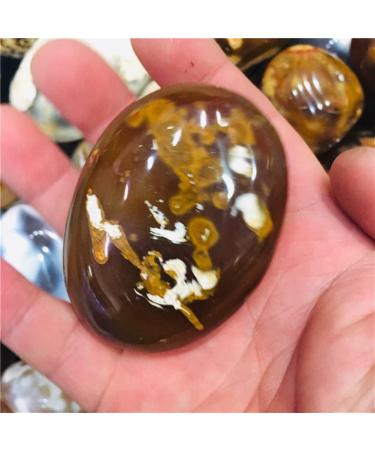 Natural Crystal Rough Home Decor 100-120g Natural Crystal Ocean Stone Rolling Palmetto Stone 1pcs Gifts Natural Crystal - Buy Online on GoSupps.com