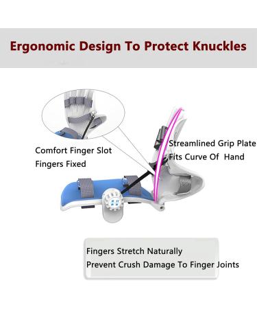 Wrist Orthotics Finger Strengthener Exerciser with Adjustable Knob and +90 /-90 Angle Line-of-Force-Guided Design Fingers Stretch Naturally for Sequelae of Cerebral Hemorrhage right - Buy Online on GoSupps.com