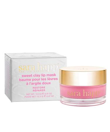 Sara Happ The Sweet Clay Lip Mask - 2-Pack | Healing Bentonite Clay & Shea Butter for Regenerated Lips | Soothing Natural Oils | International Shipping Available - Buy Online on GoSupps.com