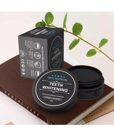 100% Natural Activated Organic Charcoal Teeth Whitening Powder 5 Pack (5 x 30g Tubs) Charcoal Teeth Whitener - Buy Online on GoSupps.com