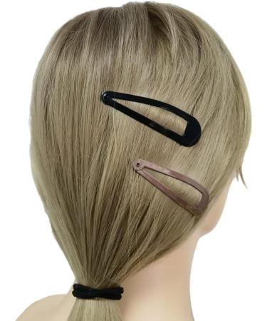 16 Pcs Big Hair Clips for Women - 2.8 Barrettes for Thick Hair - Black - Buy Online on GoSupps.com