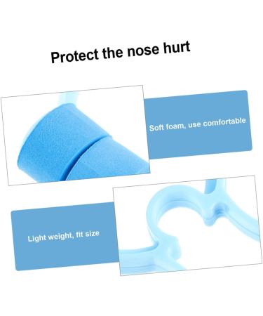 Lurrose 10-Piece Nose Correction Clips & Accessories | Plastic Clamps & Jewelry Care | Blue Nose Plug Bubble Clips - Ideal for Pool Use (6.5x4cm) - Buy Online on GoSupps.com