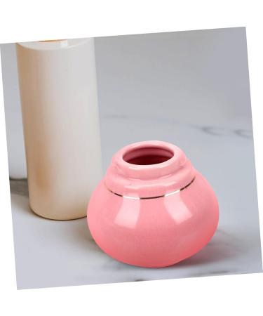 Housoutil Storage Bottle Cans Face Hand Ceramic Mini Cream Jar Mini Food Containers Household Cream Jar Makeup Lipstick Household Ointments Jar Samples Pink Ceramics Sunscreen Travel Lotion 6x5.5cm Pink - Buy Online on GoSupps.com