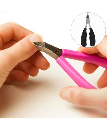 FOMIYES 1 Nail Trimming Set Manicure Tools Professional Pedicure Tool Nail Trimmer Set Stainless Steel Nail Clippers Trimmer for Men Nail for Men Nail Trimming Kit Toenail 13X7.8cm Black - Buy Online on GoSupps.com