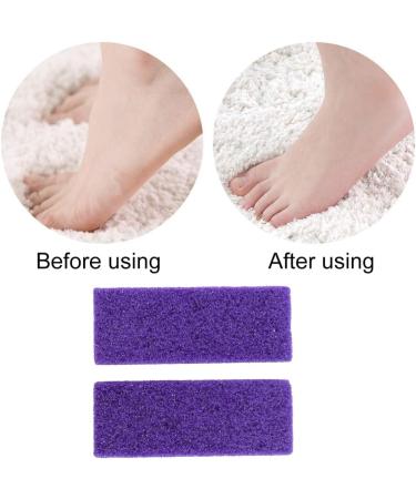 Feet Peeling Pumice Set - 2 Foot Scrubbers for Hard Skin Corns & Heels - Exfoliating Foot Care - Buy Online on GoSupps.com