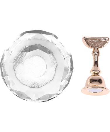 4 Nail Art Practice Stand Magnetic Nail Tip Practice Stand Nail Art Display Base Alloy Holder Nail Art Display Stand Manicure Tool (Spherical White Crystal + 1 Base) Spherical white crystal + 1 base Spherical white crystal + 1 base - Buy Online on GoSupps.com