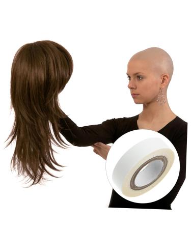 HONMEET 1 Roll Wig Film Lace Wig Tape Strips Hair Glue for Lace Wigs Hair Tape Toupee Adhesive Tape Hair Extension Tape Lace Front Wig Tape Ultra Hold Lace Tape for Wigs Tissue White 4.70X4.70X1.30CM White - Buy Online on GoSupps.com