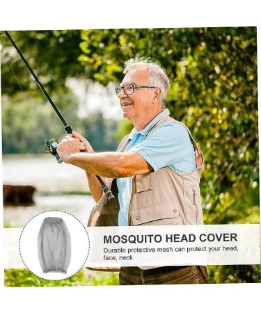 Midge Head Net Black | Anti-Mosquito Hat for Face Protection | Foldable Bug Netting for Camping & Hiking | Portable Outdoor Insect Mesh Accessory - Buy Online on GoSupps.com