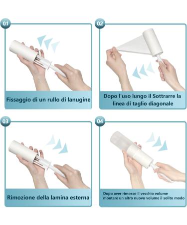 Oiamker Extra Sticky Lint Rollers - 3 Pack with 60 Sheets Each - Best for Pet Hair Clothing & Furniture - Buy Online on GoSupps.com