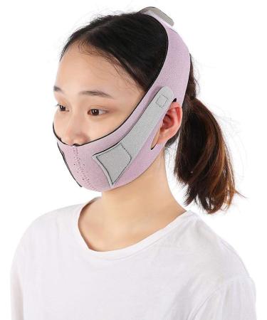 Anggrek Face Double Chin Reducer Belt - Slimming Strap for V-Shaped Contour Anti-Wrinkle & Sagging Care (Pink) - International Shipping Available - Buy Online on GoSupps.com
