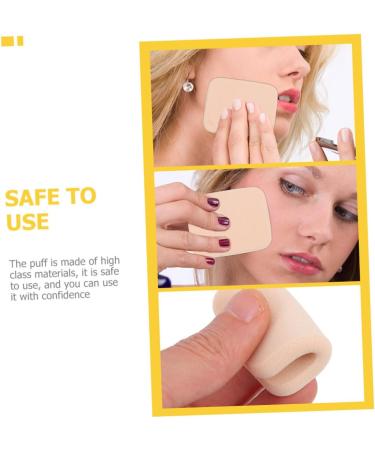 Mikinona 2 Sets Puff Makeup Sponge Wedges Cushion Foundation Puff Makeup Sponge Holder Powder Puffs for Women Beauty Sponge Women Products Concealer Sponge Square Girl Supplies - Buy Online on GoSupps.com
