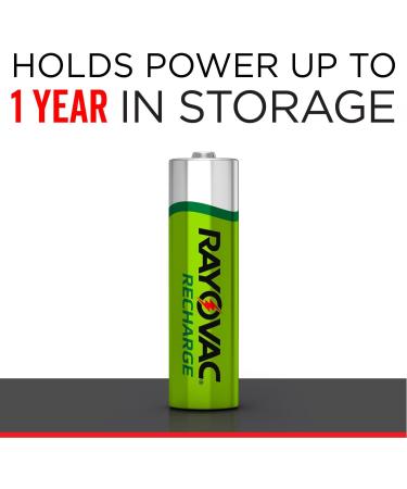 Rayovac AA & AAA Rechargeable Batteries with Charger | 2 AA & 2 AAA Included - Long-lasting Power for All Devices - Buy Online on GoSupps.com