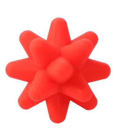 Homsfou star fitness ball Nova fitness studio foot roll fitness ball silicone massage ball Massageball exercise ball muscle fitness ball rolling ball massage planet child yoga-ball handy pebble gel