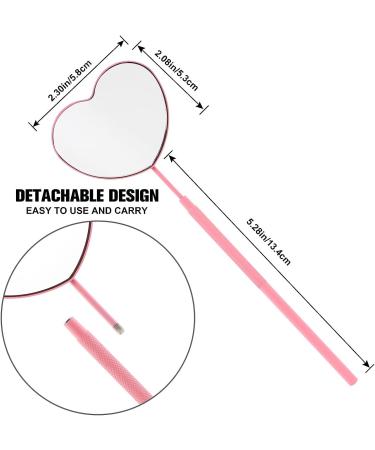 Beauty Junko Heart Shape Lash Mirror - Perfect for Lash Extension Artists - Buy Online on GoSupps.com