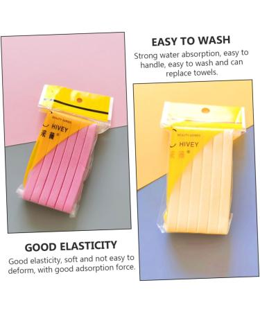 Angoily 2 Wet Puff Black Wig Heads Exfoliating Loofah Pad Face Puffs Makeup Removal Pads Makeup Puffs Small Mirrors for Crafts Powder Puff Face Wash Cosmetics Pads Pva Cotton Pad Sponge - Buy Online on GoSupps.com