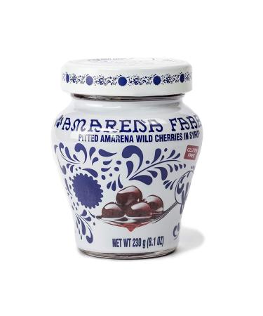 AMARENA FABBRI Wild Cherries In Syrup, 8.1 OZ - Buy Online on GoSupps.com