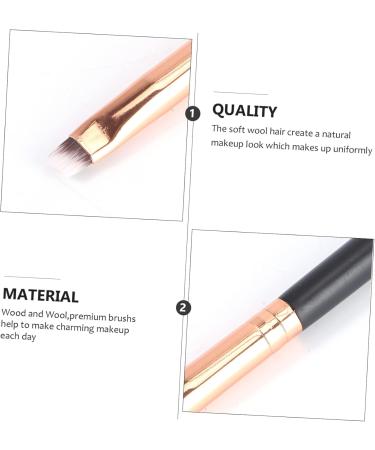 Ipetboom Blush Brush Eyeliner Brush Fine Angled Eyebrow Brush Makeup Cosmetics Brush Eyeshadow Brush Cosmetic Eyeshadow Tool Eye Makeup Cosmetology Kit Flame Brush Liquid Travel Wooden - Buy Online on GoSupps.com