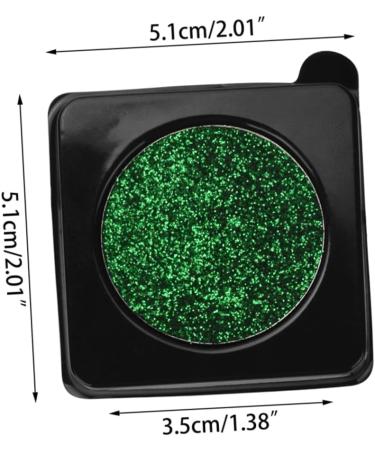 FRCOLOR 2pcs Glitter Eyeshadow Palette Liquidation Pallets Green Eyeshadow Blue Eye Makeup Halloween Set - Buy Online on GoSupps.com