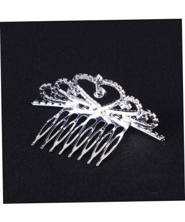 FRCOLOR Girl Combs for Prom Mini Rhinestone Hair Comb Headpiece Kids Comb Girl with Combs Kids Tiara Comb for Girls Headdress Child Crown - Buy Online on GoSupps.com