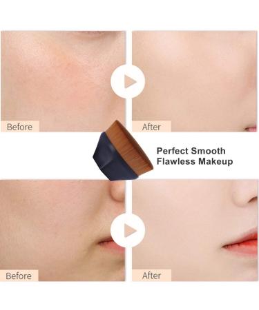 Professional High-Density Foundation Brush for Liquid & Cream Makeup - Versatile Blending Tool - Buy Online on GoSupps.com