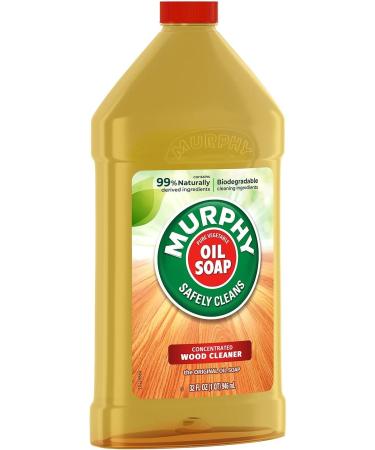 Murphy Oil Soap 01163 Original Wood Cleaner Liquid 32oz - Gentle & Effective Cleaning Solution - Buy Online on GoSupps.com