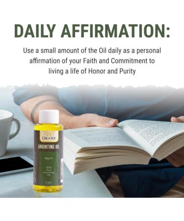 100% Pure Myrrh Anointing Oil 2oz | Ideal for Prayer Church Services & Ceremonies | International Shipping Available - Buy Online on GoSupps.com