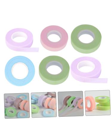POPETPOP 8rolls Tape Eyelash Fabric Tapes Adhesive Eyelash Tapes Foam under Eye Pads Foam Lash Tape White Out Tape Eyelash Graft Tapes Extension Glue Breathable Cotton Stem - Buy Online on GoSupps.com