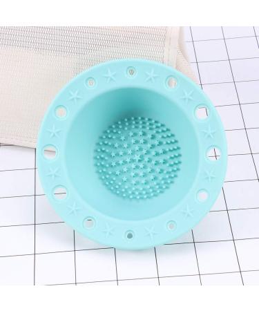 Eco-Friendly Brush Cleaner Mat | Makeup Brush Washing Tool - Green | Shop Internationally - Buy Online on GoSupps.com