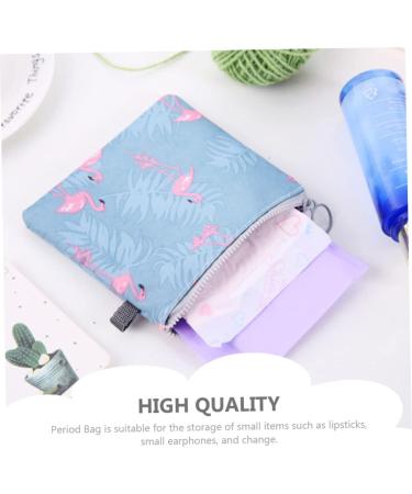 Healifty Portable Period Bags - 16 Pcs Napkin Storage & Hygiene Organizer for Travel - Menstrual & Tampon Zipper Bag - Buy Online on GoSupps.com