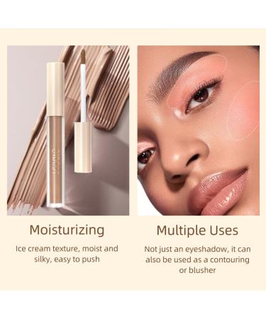 8 Colors Matte Liquid Eyeshadow Set - Highly Pigmented Velvet Finish Long-Lasting & Quick Drying Makeup Kits for Smokey & Nude Looks - Buy Online on GoSupps.com