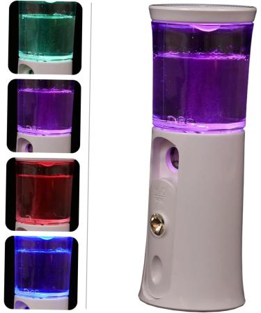 Baluue 2 Sets Hydrating Instrument Portable Hand Held Sprayer Portable Steamer Handheld Abs White - Buy Online on GoSupps.com