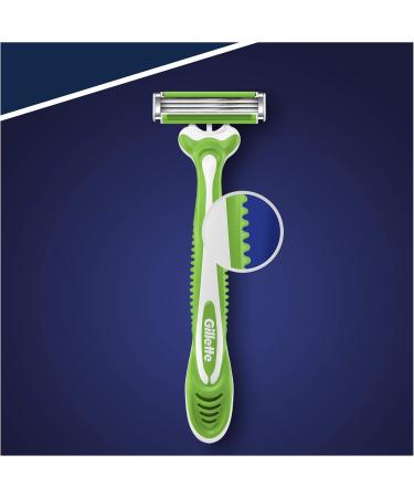 Buy Gillette Sensor3 Sensitive Disposable Razors for Men x6 - Smooth Shaving International Shipping - Buy Online on GoSupps.com