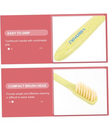 Buy TOVINANNA Extra Soft Toothbrush - 12 Pack for Ultimate Dental Hygiene | Soft Mouth Cleaning Brush for Teeth & Tongue Care | Travel-Friendly Plastic Design - Buy Online on GoSupps.com