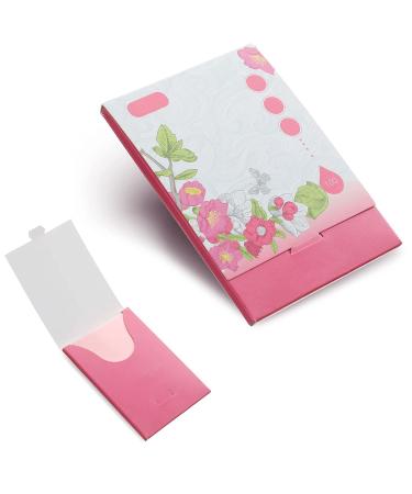 400 Oil Absorbing Tissues - Soft Blotting Sheets for Oily Skin & Travel - Pink - Buy Online on GoSupps.com