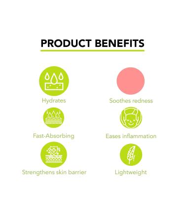 Humane Oil-Free Lightweight Face Moisturizer for Acne-Prone Skin - 4 Fl Oz - Gentle & Soothing with Aloe Vera, Hyaluronic Acid, Cucumber & Grapeseed - For All Skin Types - Buy Online on GoSupps.com