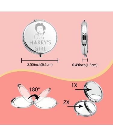 Singer Song Lover Merchandise - Harry's Girl Compact Mirror | Lyrics Inspired Album Gift for Music Fans - Buy Online on GoSupps.com