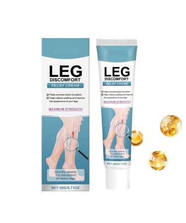 GkgWuxf Leg Cream Mild Calf Massage Lotion 20g Natural Legs Soothing Lotion for Women Men and Family during Home Relaxation Sporting Events Campus Walking and Outdoors