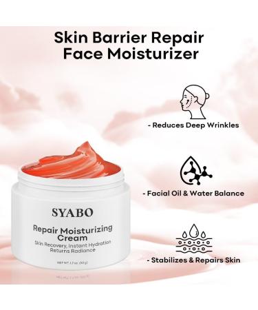 Repair Face Moisturizer - Anti Aging Daily Cream for All Skin Types Fragrance Free Reduces Deep Wrinkles 1.7 FL OZ - Buy Online on GoSupps.com