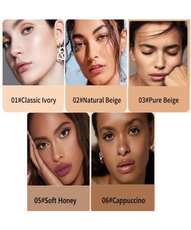 LXCJZY Matte Wet and Dry Powder Matte Perfection Pressed Powder Lasting Waterproof Makeup Pressed Powder Waterproof Long Lasting Finishing Powder Oil Control Face Pressed Powder (03 10g) 03 10 g (Pack of 1) - Buy Online on GoSupps.com
